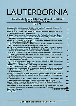 Lauterbornia issue 72 (2011)